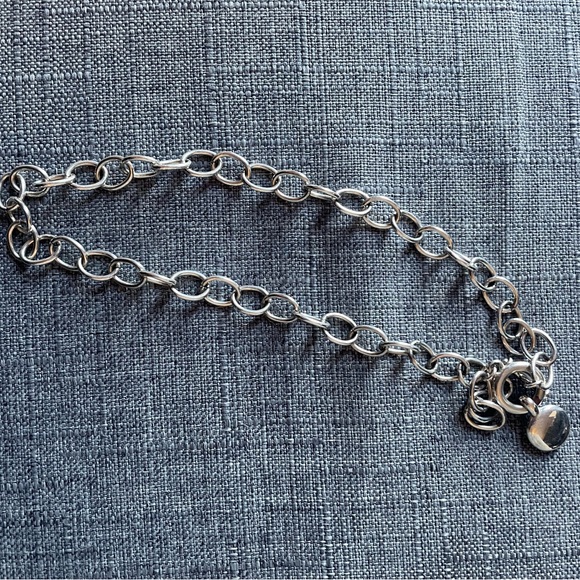 Circle Chain Link Necklace - Picture 2 of 4